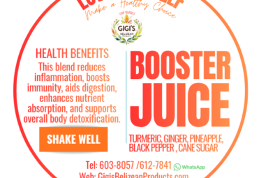 Booster Juice Gigis Belzean Procducts