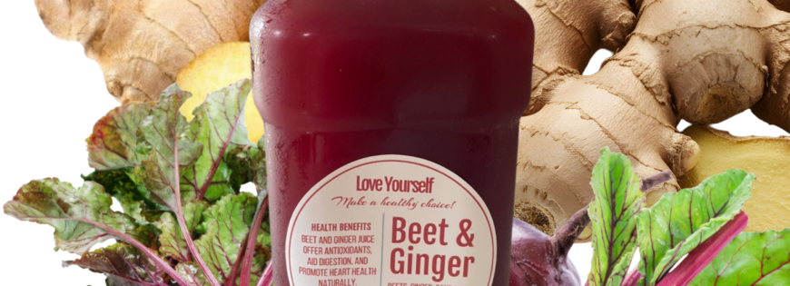 Beet Juice and ginger healthy option jazmynn Tillett Gigis Belizean Prpducts