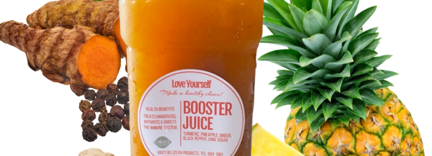 Booster Juice Healthy GigIs Belizean Products