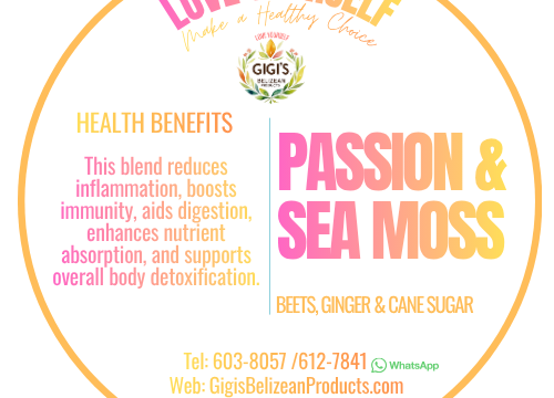 GiGi Passion Fruit and Sea Moss