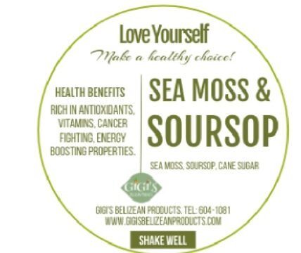 Soursop and sea Moss